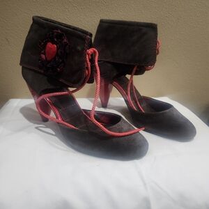 Pastry Brown and Red Heels